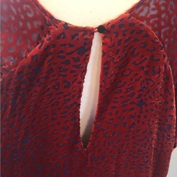 Johnny Was Doris silk blend burnout velvet dress NWT - Picture 13 of 14